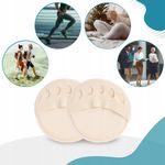 Fashion, accesorii si bijuterii - Femei - Incaltaminte femei - Accesorii incaltaminte - Benzi de amortizare pentru talpa si degete, din spuma, 9.2 cm, 6 mm grosime, crem - Infinity.ro