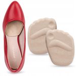 Fashion, accesorii si bijuterii - Femei - Incaltaminte femei - Accesorii incaltaminte - Set 2 insertii pentru pantofi, autoadezive, 9.5 x 7 x 0.3 cm, maro deschis - Infinity.ro