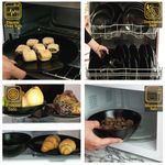 Casa si Gradina - Bucatarie si vesela - Vesela si tacamuri - Farfurii si boluri - Set farfurii 24 piese, pentru 6 persoane, Abyss, Cesiro, Negru Mat - Infinity.ro