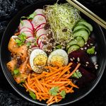 Casa si Gradina - Bucatarie si vesela - Vesela si tacamuri - Farfurii si boluri - Set farfurii 24 piese, pentru 6 persoane, Abyss, Cesiro, Negru Mat - Infinity.ro