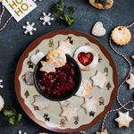 Casa si Gradina - Bucatarie si vesela - Vesela si tacamuri - Farfurii si boluri - Set farfurii 18 piese, pentru 6 persoane, Christmas Time, Cesiro, Multicolor - Infinity.ro