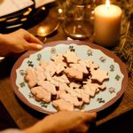 Casa si Gradina - Bucatarie si vesela - Vesela si tacamuri - Farfurii si boluri - Set farfurii 18 piese, pentru 6 persoane, Christmas Time, Cesiro, Multicolor - Infinity.ro