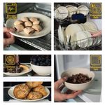 Casa si Gradina - Bucatarie si vesela - Vesela si tacamuri - Farfurii si boluri - Set farfurii 18 piese, pentru 6 persoane, Milk Foam, Cesiro, Crem Ivoire - Infinity.ro