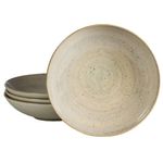 Casa si Gradina - Bucatarie si vesela - Vesela si tacamuri - Farfurii si boluri - Set Farfurii Adânci, 4 Piese, Shell, Ceramică, Fabricat in Romania, Cesiro, Crem deschis - Infinity.ro