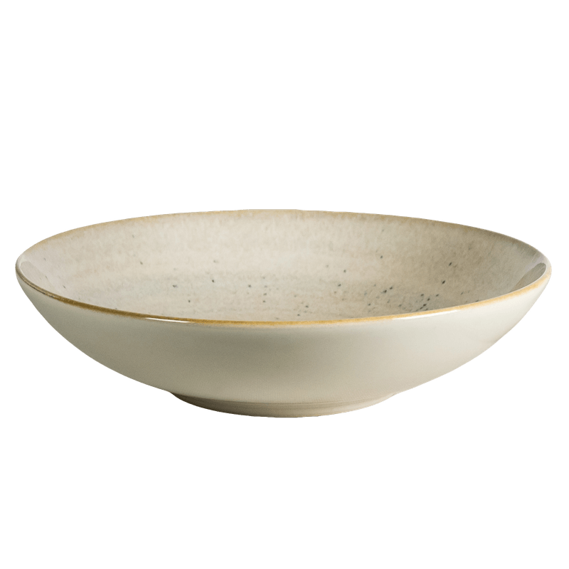 Casa si Gradina - Bucatarie si vesela - Vesela si tacamuri - Farfurii si boluri - Set Farfurii Adânci, 4 Piese, Shell, Ceramică, Fabricat in Romania, Cesiro, Crem deschis - Infinity.ro