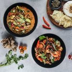 Casa si Gradina - Bucatarie si vesela - Vesela si tacamuri - Farfurii si boluri - Set farfurii 24 piese, pentru 6 persoane, Anthracite, Cesiro, Gri Mat - Infinity.ro