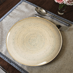 Casa si Gradina - Bucatarie si vesela - Vesela si tacamuri - Farfurii si boluri - Set Farfurii Întinse 4 Piese, Shell, Ceramică, Fabricat in Romania, Cesiro, Crem deschis - Infinity.ro