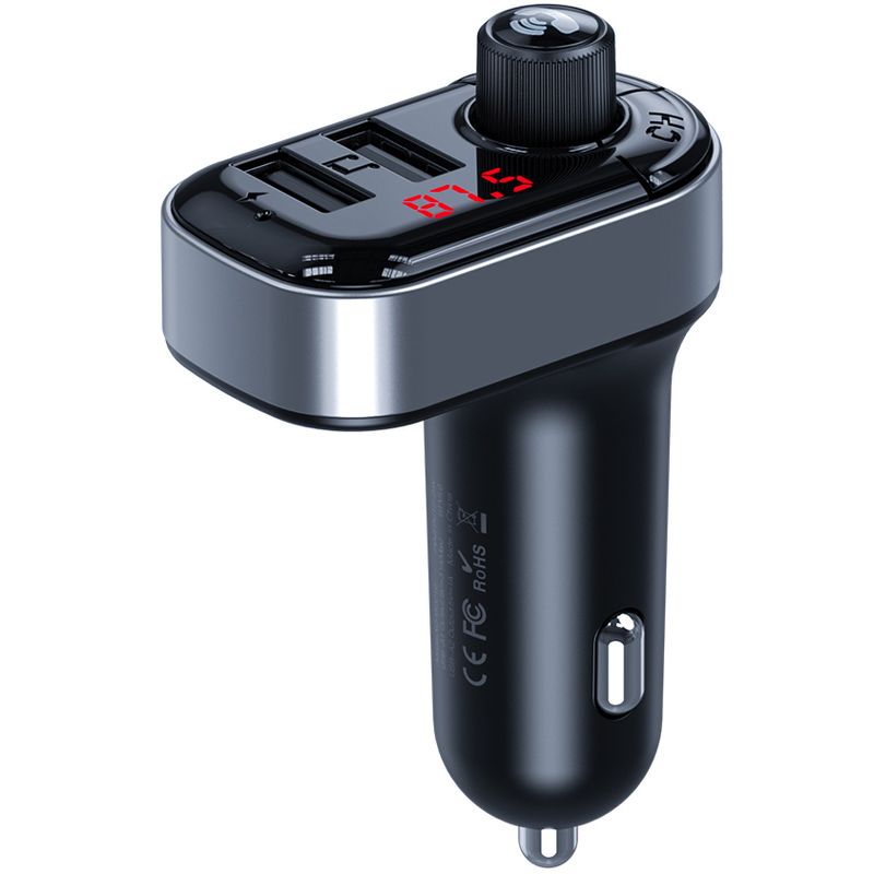 Auto si Moto - Electronice auto - Multimedia auto - Modulator FM Bluetooth XO Design BCC10, 2 x USB-A - Infinity.ro