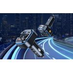 Auto si Moto - Electronice auto - Multimedia auto - Incarcator Auto / Modulator FM XO BCC08 Smart BT 2x USB 5V Mp3, Negru - Infinity.ro