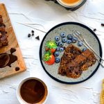 Casa si Gradina - Bucatarie si vesela - Vesela si tacamuri - Farfurii si boluri - Set farfurii 12 piese, pentru 4 persoane, Anchor, Cesiro, Alb Ivoire cu albastru - Infinity.ro