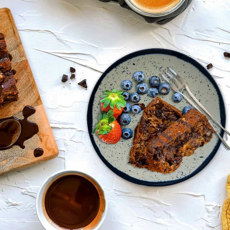 Casa si Gradina - Bucatarie si vesela - Vesela si tacamuri - Farfurii si boluri - Set farfurii 12 piese, pentru 4 persoane, Anchor, Cesiro, Alb Ivoire cu albastru - Infinity.ro