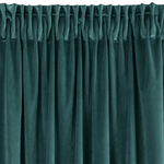 Casa si Gradina - Textile si covoare - Perdele si draperii - Draperii - Draperie DIVA LINE RIA din catifea fina, pana la 10 inele, greutate 300 g/m2, 140 x 270 cm, turcoaz - Infinity.ro