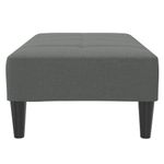 Casa si Gradina - Mobilier - Scaune si fotolii - Tabureti - Taburet, gri inchis, 77x55x31 cm, material textil - Infinity.ro