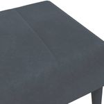 Casa si Gradina - Mobilier - Scaune si fotolii - Tabureti - Taburet, gri inchis, 77x55x31 cm, catifea - Infinity.ro