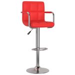 Casa si Gradina - Mobilier - Scaune si fotolii - Scaune - Scaune de bar, 2 buc., rosu, piele ecologica - Infinity.ro