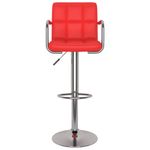 Casa si Gradina - Mobilier - Scaune si fotolii - Scaune - Scaune de bar, 2 buc., rosu, piele ecologica - Infinity.ro