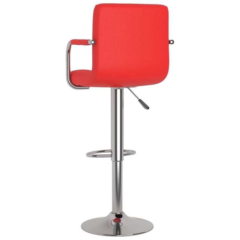 Casa si Gradina - Mobilier - Scaune si fotolii - Scaune - Scaune de bar, 2 buc., rosu, piele ecologica - Infinity.ro