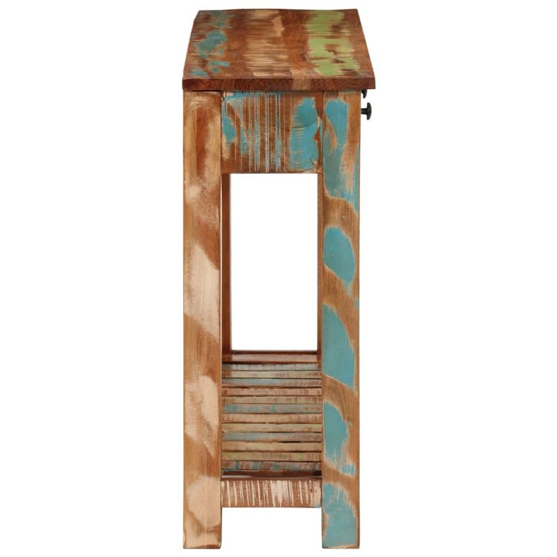 Casa si Gradina - Mobilier - Comode si corpuri - Console - Masa consola, 110x30x76 cm, lemn masiv reciclat - Infinity.ro