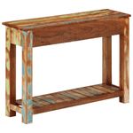Casa si Gradina - Mobilier - Comode si corpuri - Console - Masa consola, 110x30x76 cm, lemn masiv reciclat - Infinity.ro