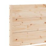 Casa si Gradina - Mobilier - Paturi si accesorii - Paturi - Cadru pat foarte lung fara saltea, 200x210 cm, lemn masiv - Infinity.ro