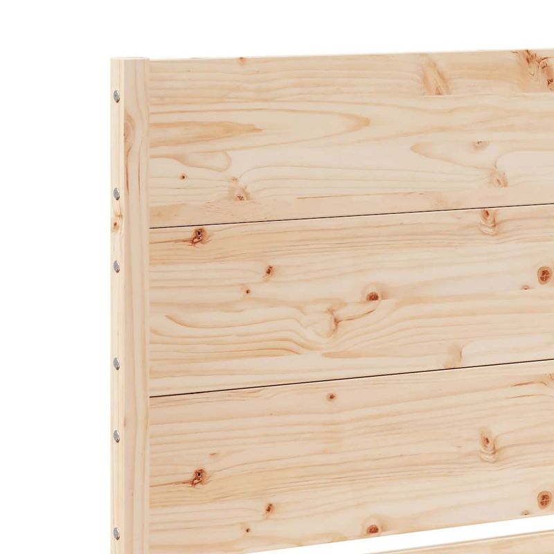 Casa si Gradina - Mobilier - Paturi si accesorii - Paturi - Cadru pat foarte lung fara saltea, 200x210 cm, lemn masiv - Infinity.ro