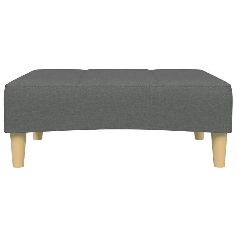 Casa si Gradina - Mobilier - Scaune si fotolii - Tabureti - Taburet, gri inchis, 77x55x31 cm, material textil - Infinity.ro