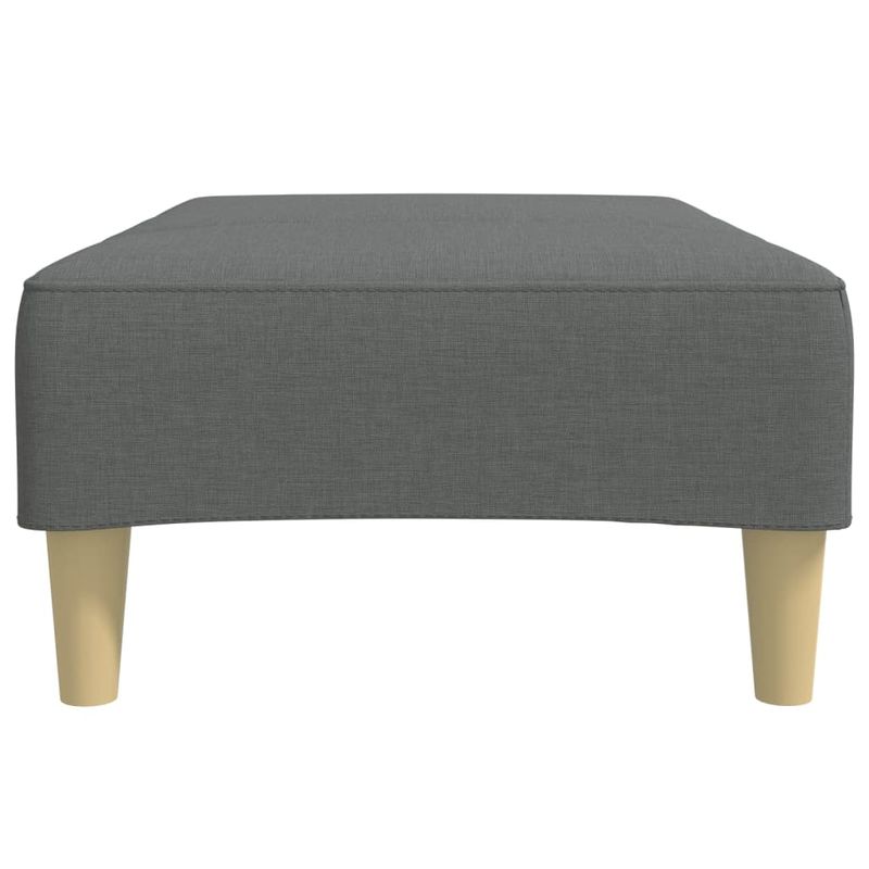 Casa si Gradina - Mobilier - Scaune si fotolii - Tabureti - Taburet, gri inchis, 77x55x31 cm, material textil - Infinity.ro