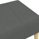 Casa si Gradina - Mobilier - Scaune si fotolii - Tabureti - Taburet, gri inchis, 77x55x31 cm, material textil - Infinity.ro