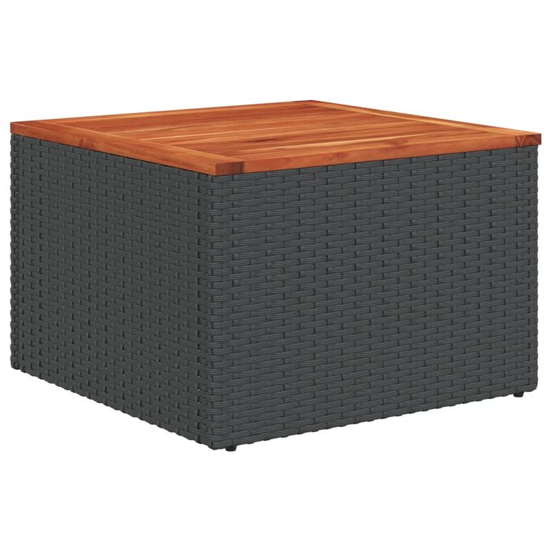 Casa si Gradina - Gradina si terasa - Mobilier exterior - Seturi mobila gradina - Set canapele de gradina cu perne, 7 piese, negru, poliratan - Infinity.ro