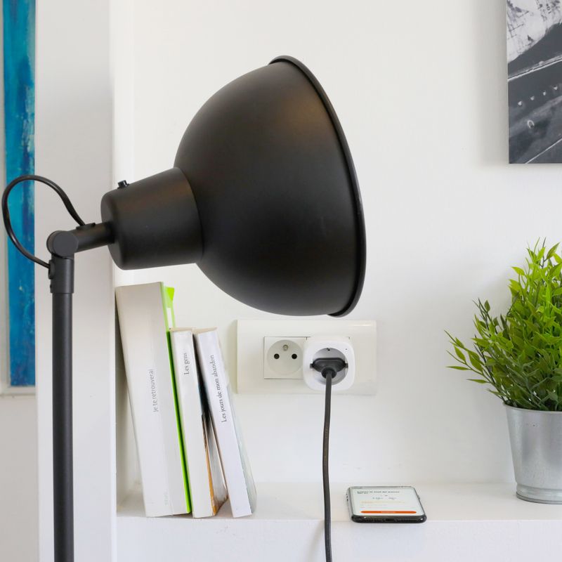 Casa si Gradina - Electrice - Prize - Priza inteligenta wireless Livoo TEC604, compatibila Alexa, Google Assistant si IFTTT - Infinity.ro