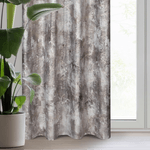 Casa si Gradina - Textile si covoare - Perdele si draperii - Draperii - Draperie ESTER din catifea cu model deteriorat, 140 x 250 cm, gri, bej - Infinity.ro