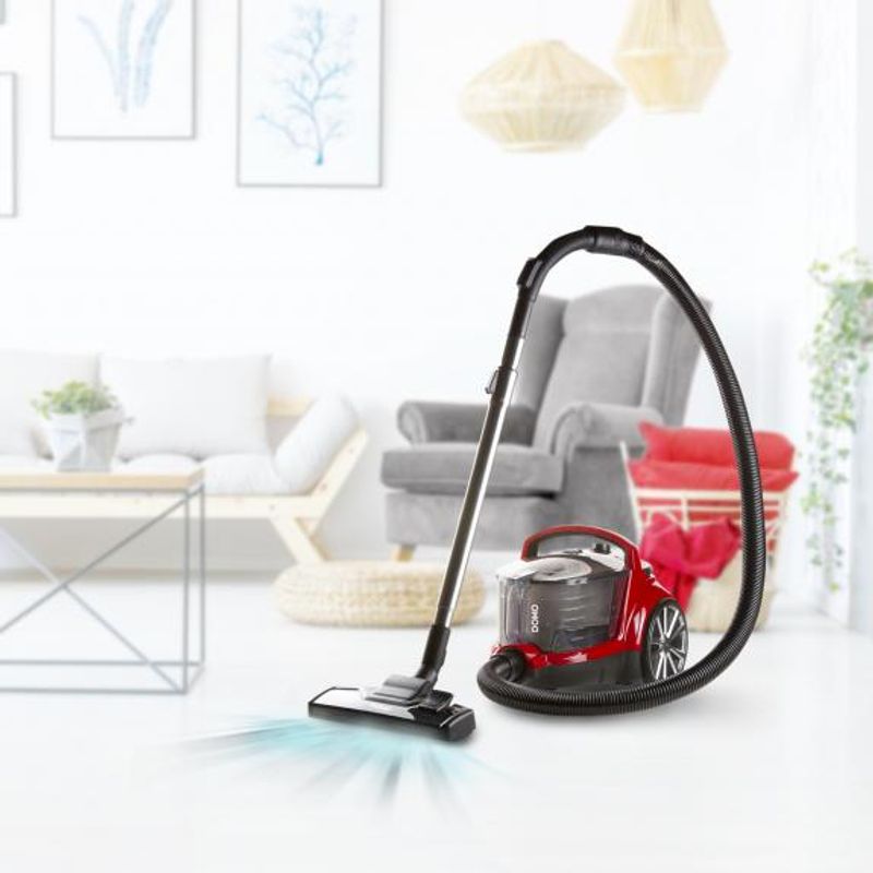 Electronice si Electrocasnice - Ingrijirea locuintei - Aspiratoare - Aspirator fara sac DOMO DO7292S,  Capacitate 2 Litri, Filtru Hepa, 700W - Infinity.ro