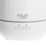 Casa si Gradina - Decoratiuni - Aromaterapie si lumanari - Difuzoare aromaterapie - Difuzor de arome cu ultrasunete Adler AD 7968, 100 ml, lumina ambientala 7 culori - Infinity.ro