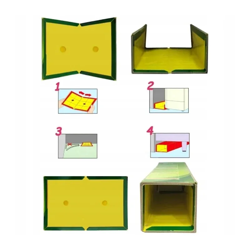 Casa si Gradina - Gradinarit si plante - Intretinere gradina - Articole daunatori gradina - Capcana cu lipici pentru soareci tip carte, 31.5 x 21 cm, Gonga® Verde - Infinity.ro