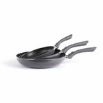 Casa si Gradina - Bucatarie si vesela - Vase pentru gatit - Tigai si seturi - Set 3 Tigai Livoo MEN124G, diametru 20, 24 si 28 cm - Infinity.ro