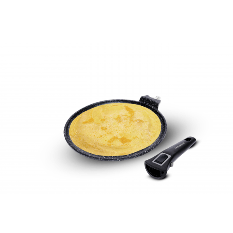 Casa si Gradina - Bucatarie si vesela - Vase pentru gatit - Tigai si seturi - Tigaie pentru clatite Techwood TP-28CR, 28cm, maner detasabil, totate sursele de caldura, inclusiv inductie - Infinity.ro