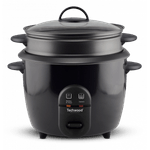 Casa si Gradina - Bucatarie si vesela - Vase pentru gatit - Oale si cratite - Oala de orez Techwood TCRV-1826, 1.8L, 900W, cos gatire la aburi - Infinity.ro