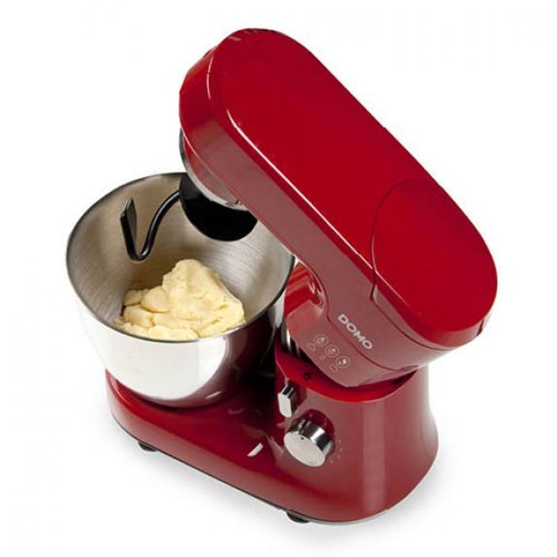 Electronice si Electrocasnice - Electrocasnice bucatarie - Mixere, tocatoare & roboti de bucatarie - Mixere - Mixer Planetar Profesional cu Blender Domo DO9145KR, Putere 700 W - Infinity.ro