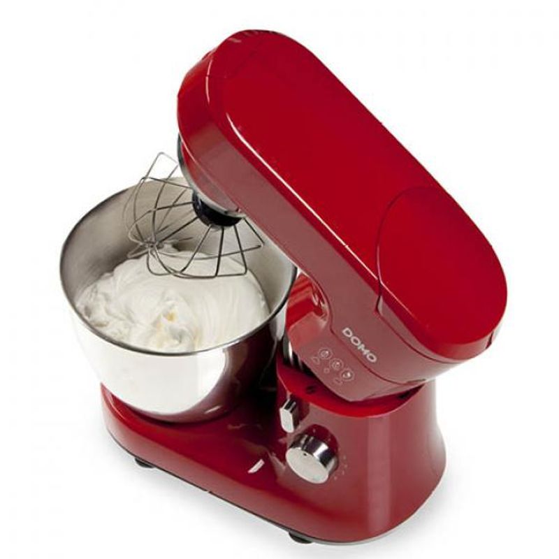 Electronice si Electrocasnice - Electrocasnice bucatarie - Mixere, tocatoare & roboti de bucatarie - Mixere - Mixer Planetar Profesional cu Blender Domo DO9145KR, Putere 700 W - Infinity.ro