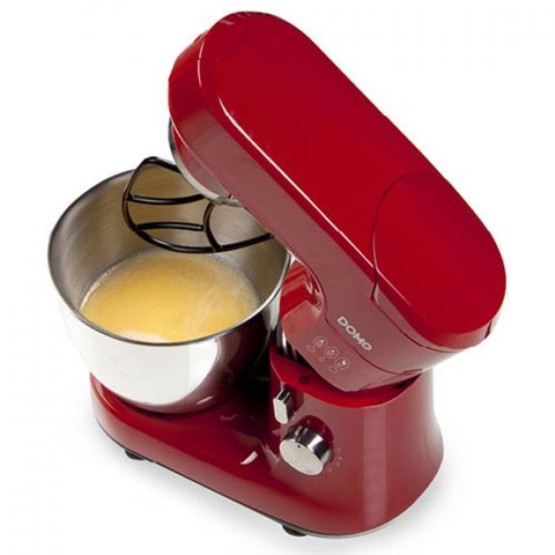 Electronice si Electrocasnice - Electrocasnice bucatarie - Mixere, tocatoare & roboti de bucatarie - Mixere - Mixer Planetar Profesional cu Blender Domo DO9145KR, Putere 700 W - Infinity.ro