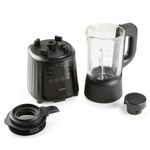 Electronice si Electrocasnice - Electrocasnice bucatarie - Mixere, tocatoare & roboti de bucatarie - Blendere si mini tocatoare - Blender cu functie de Preparat Supa Domo DO726BL, Capacitate 1,2 Litri - Infinity.ro