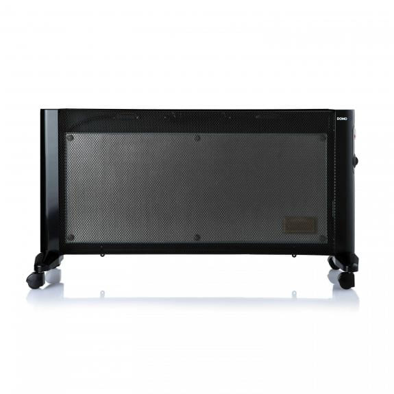 Panou radiant de podea&perete Domo DO7346M, 1500 W, IP24, 2 trepte putere, Element de incalzire MICA, Termostat reglabil
