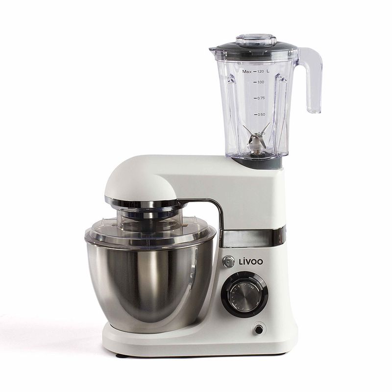 Electronice si Electrocasnice - Electrocasnice bucatarie - Mixere, tocatoare & roboti de bucatarie - Mixere - Mixer multifunctional cu bol din inox DOP194, 700 W, 8 viteze - Infinity.ro