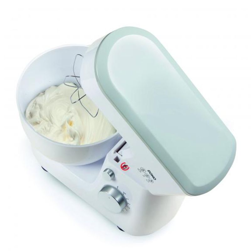 Electronice si Electrocasnice - Electrocasnice bucatarie - Mixere, tocatoare & roboti de bucatarie - Mixere - Mixer Planetar Domo DO9241KR, Putere 600 W, Capacitate 4 Litri - Infinity.ro