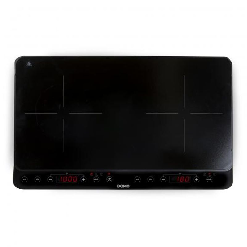 Electronice si Electrocasnice - Aragazuri, cuptoare si hote - Plite incorporabile - Plite pe gaz - Plita electrica dubla prin inductie Domo DO338IP, 3500W - Infinity.ro