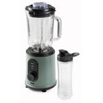 Electronice si Electrocasnice - Electrocasnice bucatarie - Mixere, tocatoare & roboti de bucatarie - Blendere si mini tocatoare - Blender Domo DO734BL verde, 800 W, 1,5 L - Infinity.ro