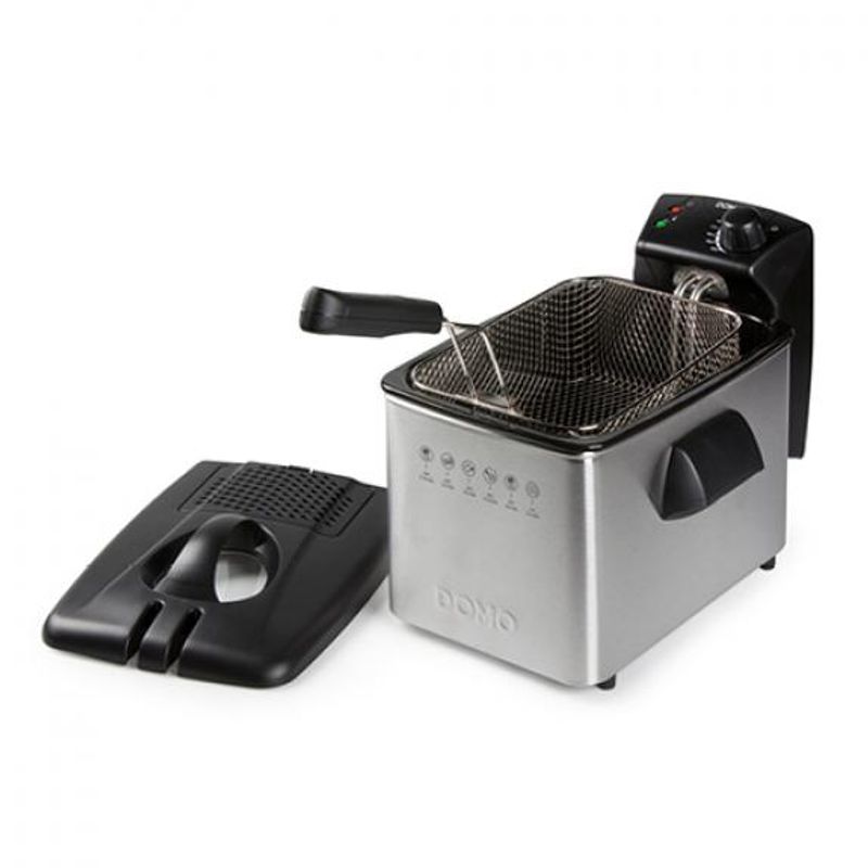 Electronice si Electrocasnice - Electrocasnice bucatarie - Aparate de gatit & desert - Friteuze - Friteuza electrica DO465FR, 4 l, 3000 W - Infinity.ro