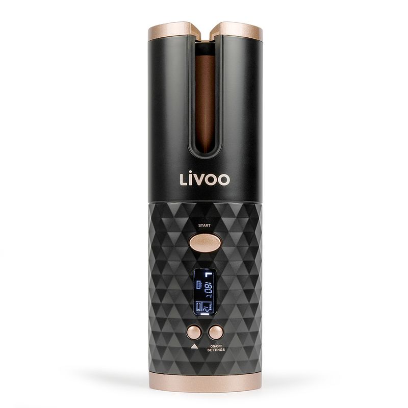 Ingrijire personala si Cosmetice - Aparate & accesorii ingrijire personala - Hair styling - Ondulatoare - Ondulator par automat DOS179, Putere 5000 Mah, fara fir, ecran LCD - Infinity.ro