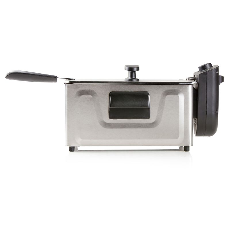Electronice si Electrocasnice - Electrocasnice bucatarie - Aparate de gatit & desert - Friteuze - Friteuza electrica Domo DO535FR, Capacitate 3 l, Putere 2200 W - Infinity.ro