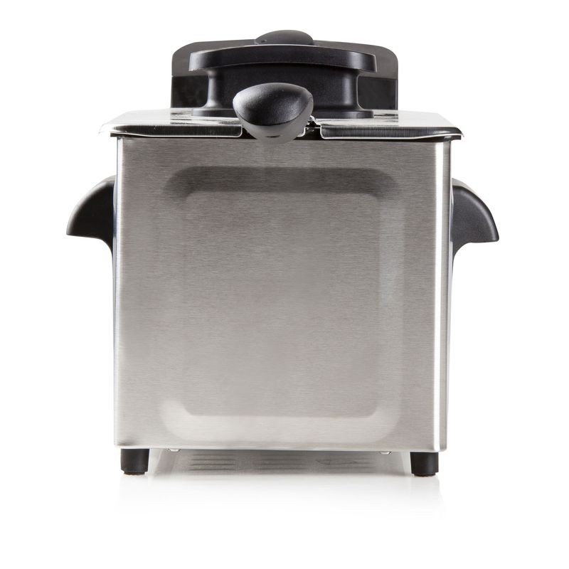 Electronice si Electrocasnice - Electrocasnice bucatarie - Aparate de gatit & desert - Friteuze - Friteuza electrica Domo DO535FR, Capacitate 3 l, Putere 2200 W - Infinity.ro